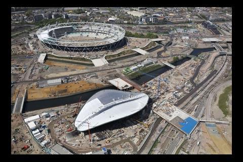 Olympic site in May 2010